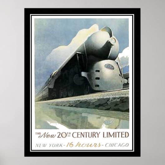 New York-Chicago over 16 uur!!! Poster (Voorkant)