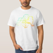 new york chill blur t-shirt (Voorkant)