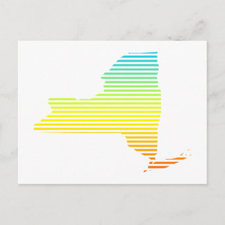 new york chill fade briefkaart
