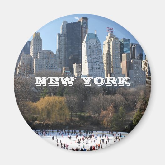 NEW YORK CHRISTMAS MAGNEET (Voorkant)
