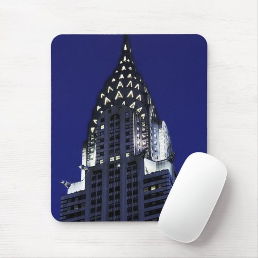 New York Chrysler Building Muismat (Met muis)