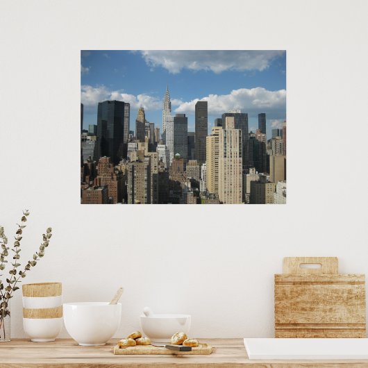 New York Chrysler Building Poster (Keuken)