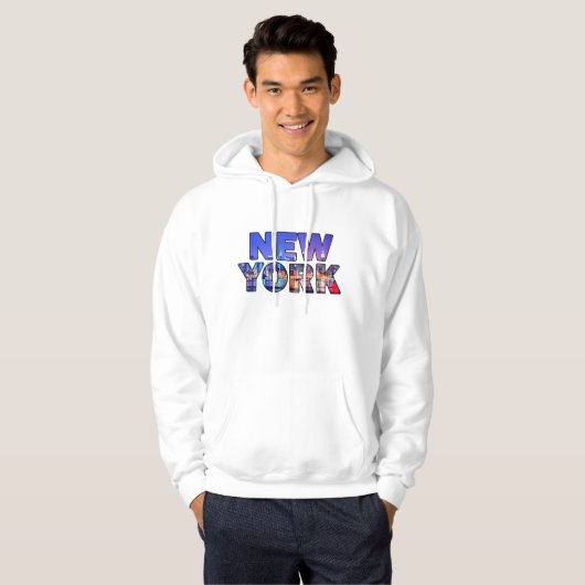 New York City 008 Hoodie (Voorkant volledig)