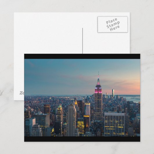 NEW YORK CITY 010A BRIEFKAART (Voorkant / Achterkant)