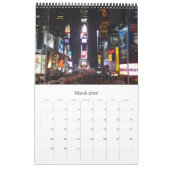 New York City 2025 Kalender (Mar 2026)