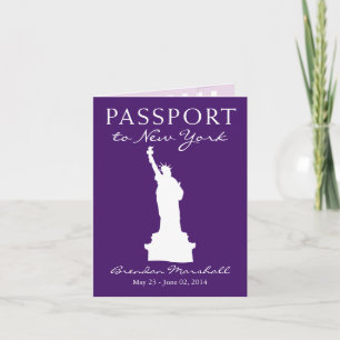 New York City 21ST Birthday Passport