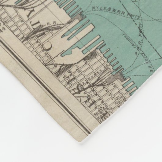 New York City 2 Fleece Deken (Hoek)