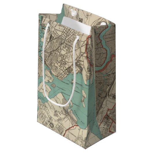 New York City 2 Klein Cadeauzakje (Voorkant Gekanteld)