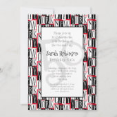 New York City 50th Birthday Party Manhattan Chic Kaart (Voorkant)