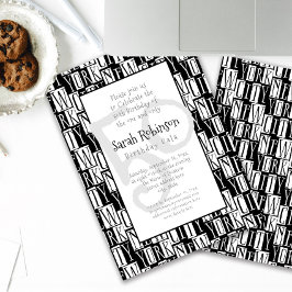 New York City 50th Birthday Party Manhattan Style Kaart