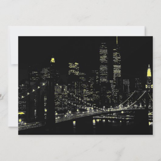 New York City 5.5 x 6.5 Uitnodiging (Voorkant)
