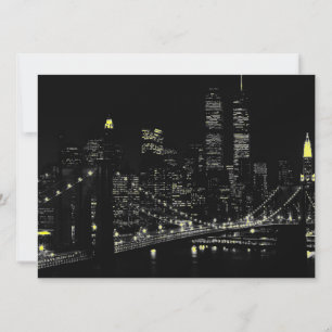 New York City 5.5 x 6.5 Uitnodiging