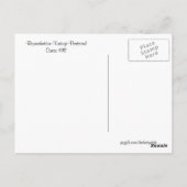  New York City 5th Avenue Briefkaart (Achterkant)