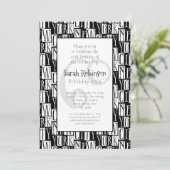 New York City 60th Birthday Party Manhattan Style Kaart (Staand voorkant)