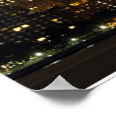 "New York City" 911 met Poster van Lichten (Hoek)