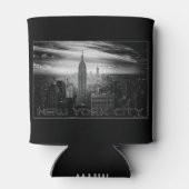 NEW YORK CITY aangepaste monogram koelbox Blikjeskoeler (Achterkant)