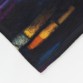 New York City Abstract 1103 Fleece Deken (Hoek)