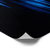 New York City Abstract 1103 Poster (Hoek)