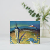  New York City, adreswijziging Aankondigingskaart (Staand voorkant)