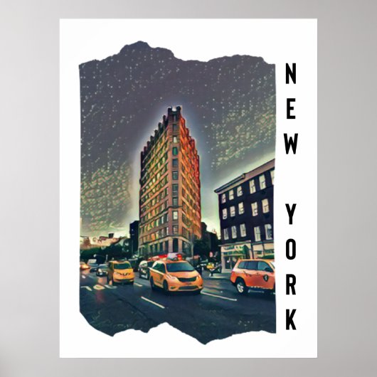 New York City Aesthethetische fotokunst Poster (Voorkant)