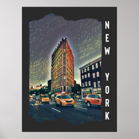 New York City Aesthethetische fotokunst Poster (Voorkant)
