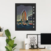 New York City Aesthethetische fotokunst Poster (Thuiskantoor)