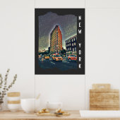 New York City Aesthethetische fotokunst Poster (Keuken)