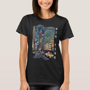 New York City Aesthethetische fotokunst T-shirt