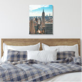New York City afbeelding op canvas Afdruk (Insitu (Slaapkamer))