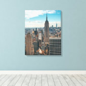 New York City afbeelding op canvas Afdruk (Insitu (Houten vloer))