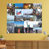 New York City - Alle foto's! Canvas Afdruk (Insitu (Woonkamer))
