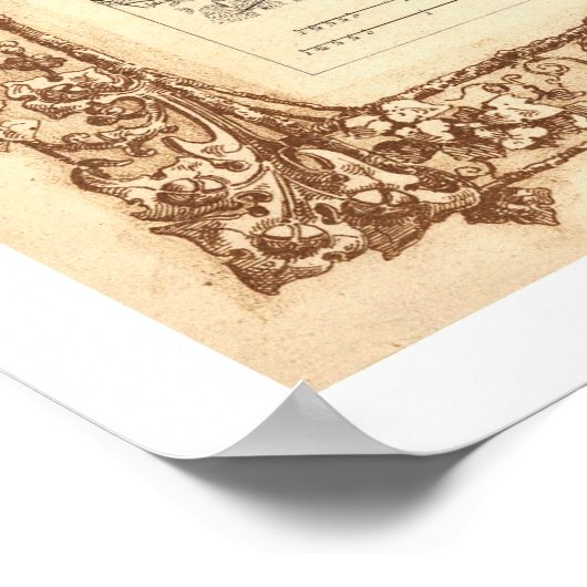 New York City and Environs Map door Lindenkohl 186 Poster (Hoek)