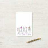 New York City Architecture NYC Happy Easter Post-it® Notes (Op bureau)