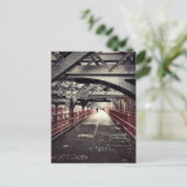 New York City Architecture - Williamsburg Bridge Briefkaart (Staand voorkant)