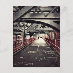 New York City Architecture - Williamsburg Bridge Briefkaart