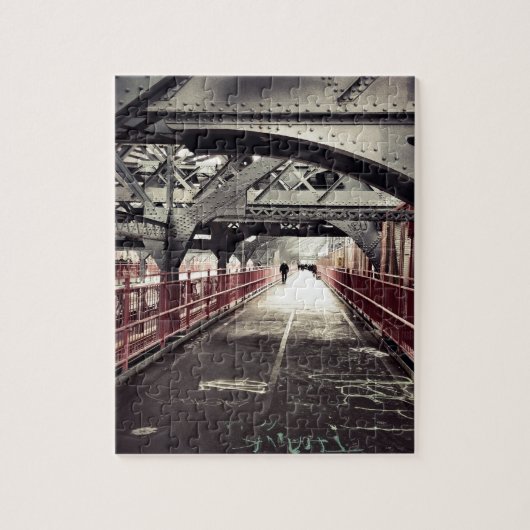 New York City Architecture - Williamsburg Bridge Legpuzzel (Verticaal)