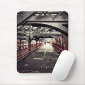 New York City Architecture - Williamsburg Bridge Muismat (Met muis)
