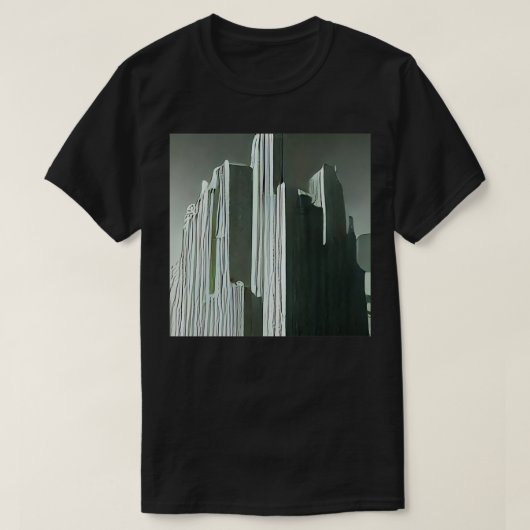 New York City art deco dystopian 13 T-shirt (Design voorkant)