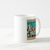New York City Art Deco Koffiemok (Voorkant rechts)