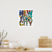 New York City Art Print (Keuken)