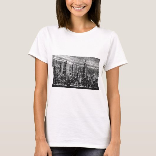 New York City Artwork T-shirt (Voorkant)