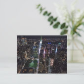 New York City at night - Bryant Park Briefkaart (Staand voorkant)
