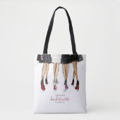 New York City Bachelorette Mode Custom Tote Bag (Voorkant)