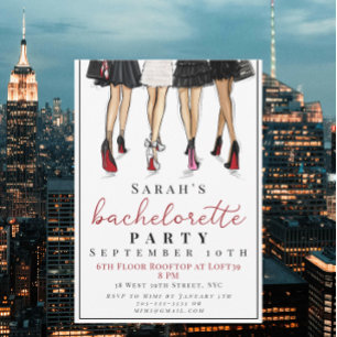 New York City Bachelorette Mode Kaart