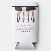 New York City Bachelorette Mode Seltzer Blikjeskoeler (Voorkant)