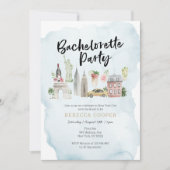 New YorK City Bachelorette Party uitnodiging (Voorkant)