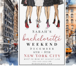 New York City Bachelorette Weekend reisschema Chic Kaart