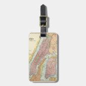 New York City. Bagagelabel (Voorkant verticaal)