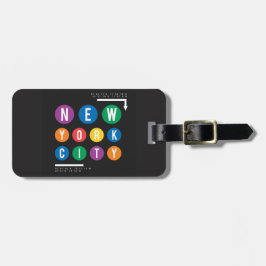 New York City Bagagelabel