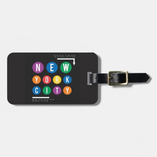 New York City Bagagelabel (Voorkant horizontaal)